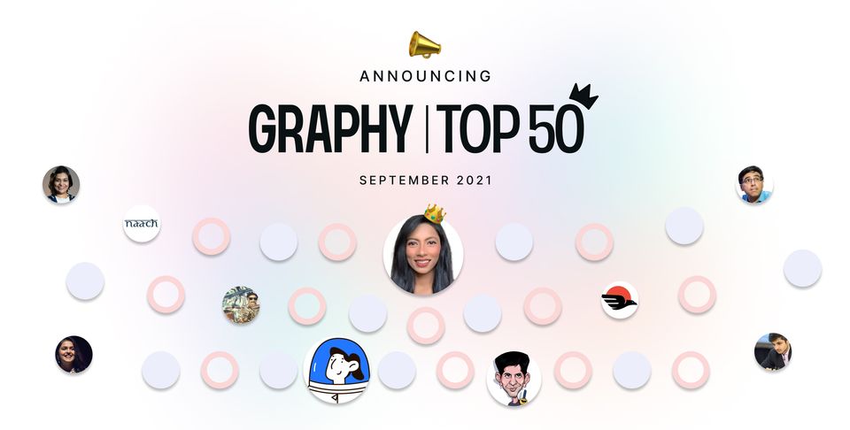Announcing Graphy Top 50- September